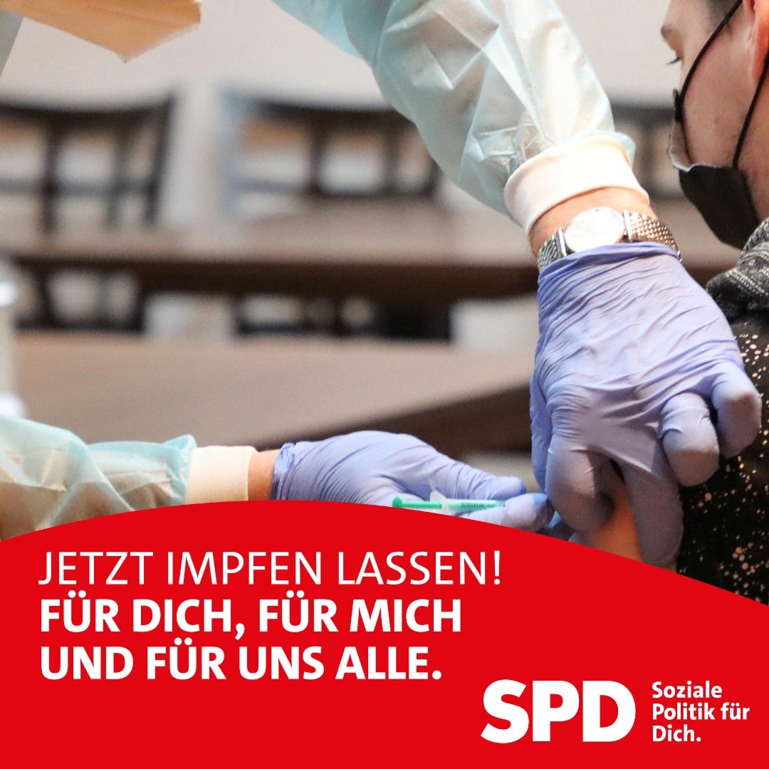 Jetzt gegen Corona impfen lassen.