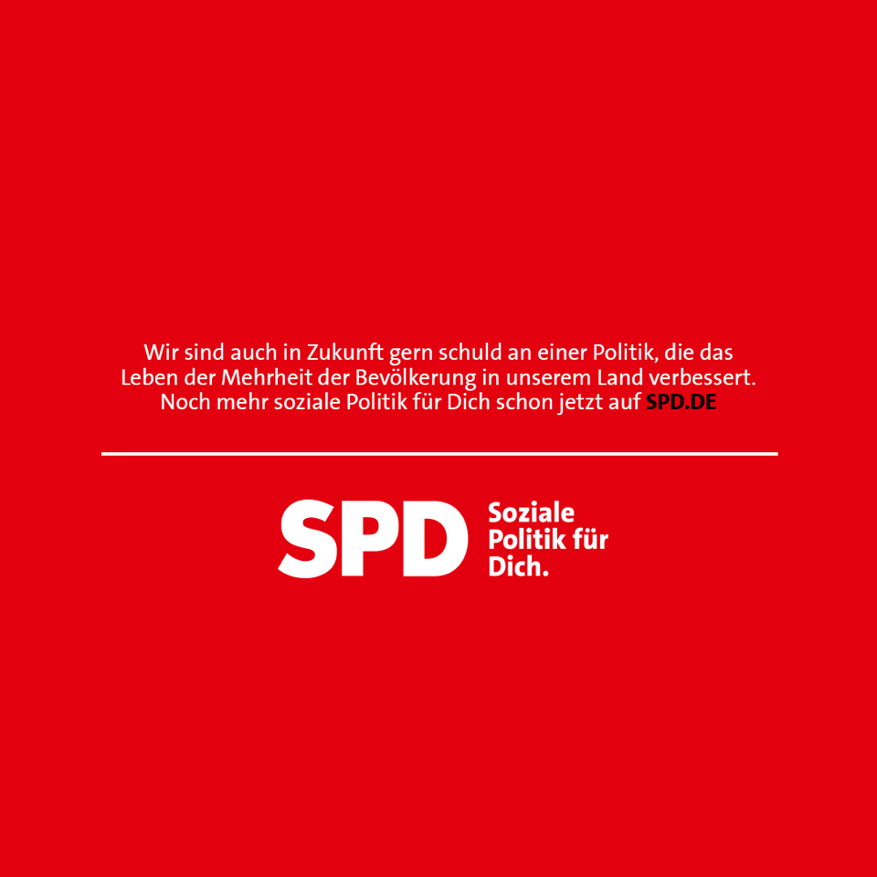 SPD - Soziale Politik für Dich